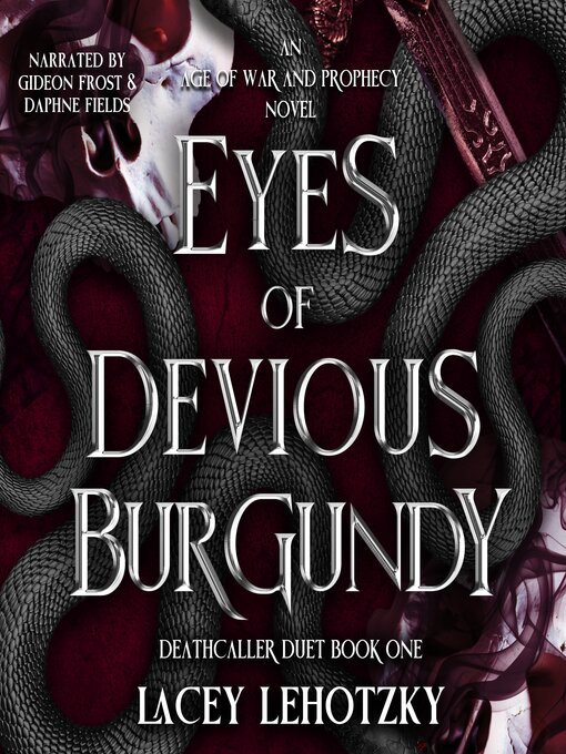 Title details for Eyes of Devious Burgundy by Lacey Lehotzky - Wait list